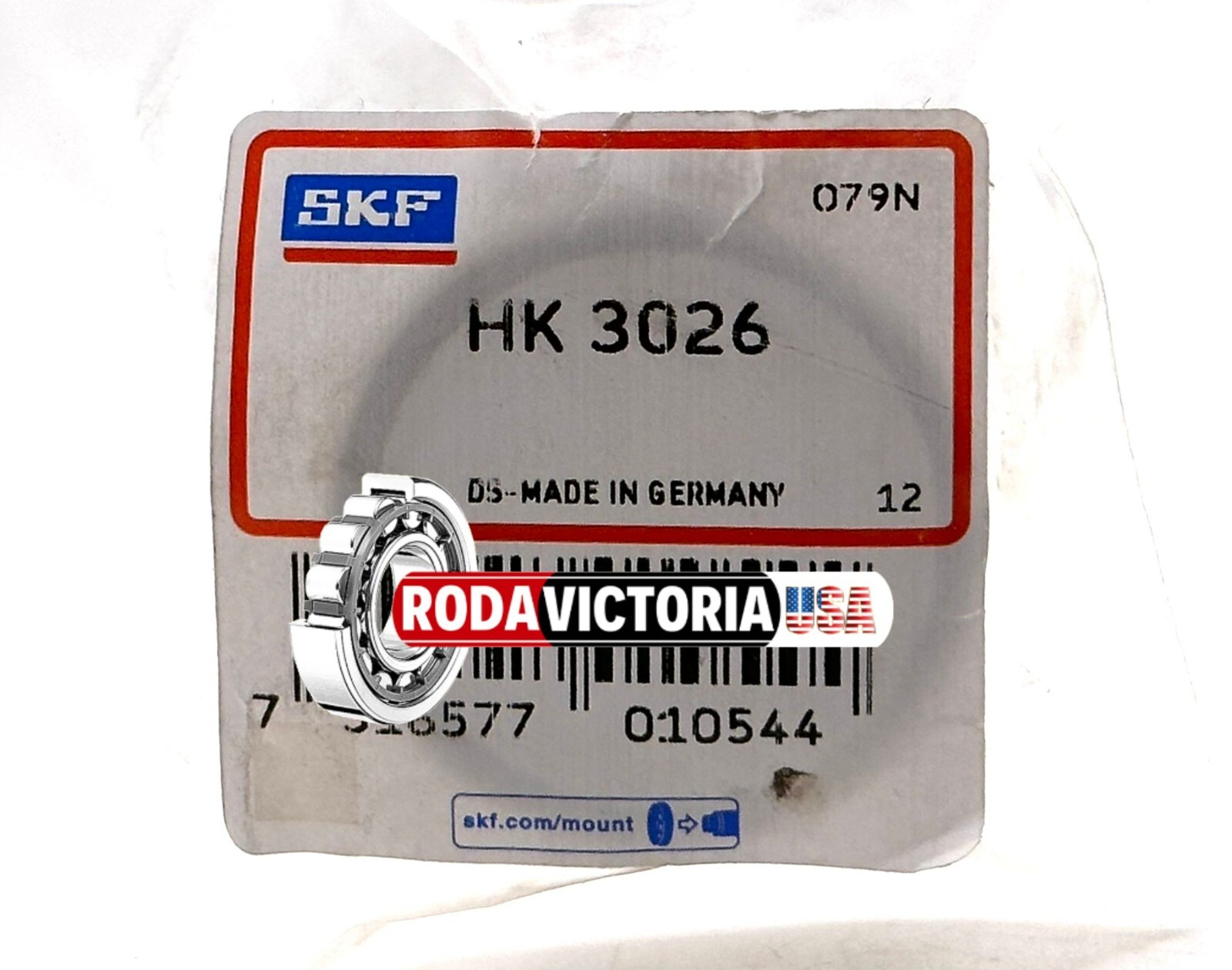 SKF HK3026 GERMANY NEEDLE ROLLER BEARING 30x37x26mm