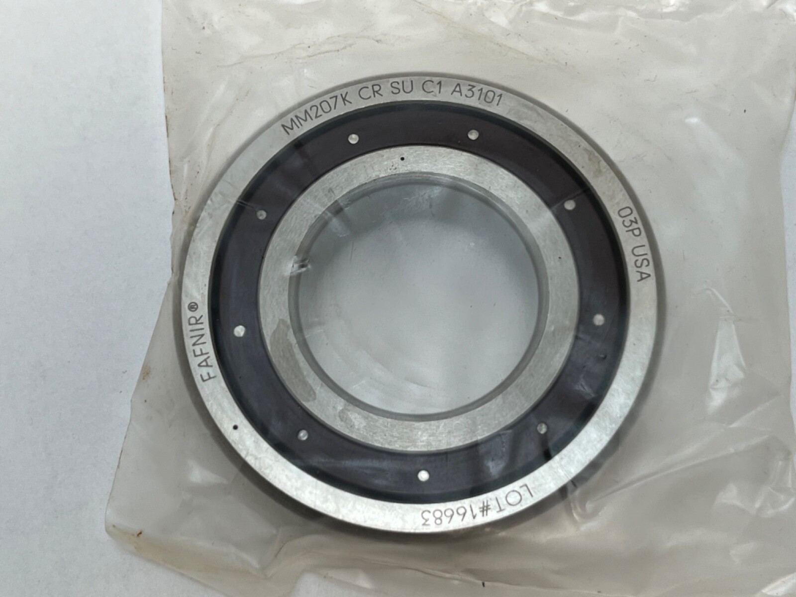 Fafnir MM207KCRSU Bearing 35x72x17 mm 6207-P4 MM-207-K-CR-SU USA