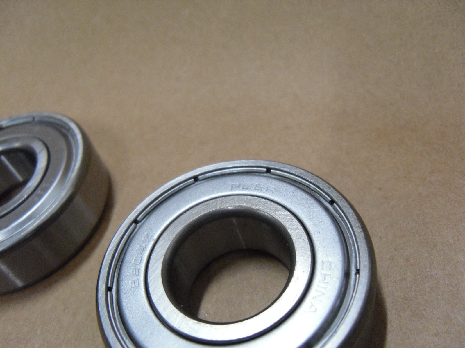 (Qty 3) 6204-ZZ PEER BALL BEARING
