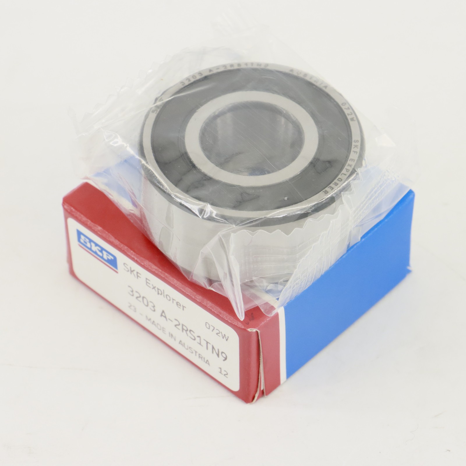 SKF 3203 A-2RS1TN9 Double Row 30 Degree Bearing 17 x 40 x 0.6875″ Double Sealed