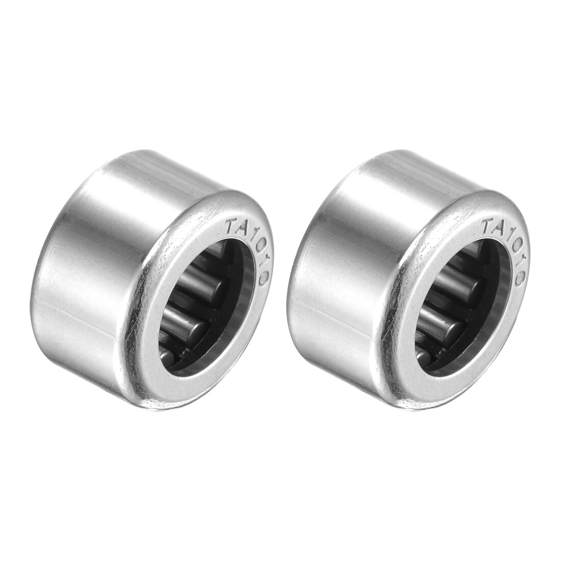 2pcs TA1010 Needle Roller Bearings 10mm x 17mm x 10mm Chrome Steel Open End