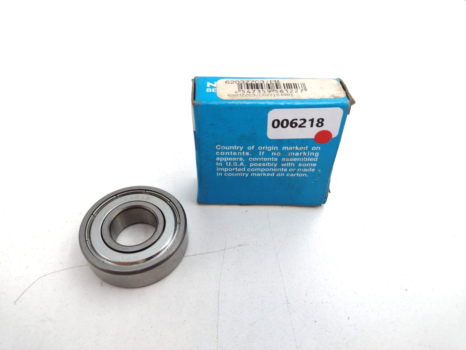 *** NTN 6203 ZZC3/EM Radial Deep Groove Ball Bearing 17mm Bore
