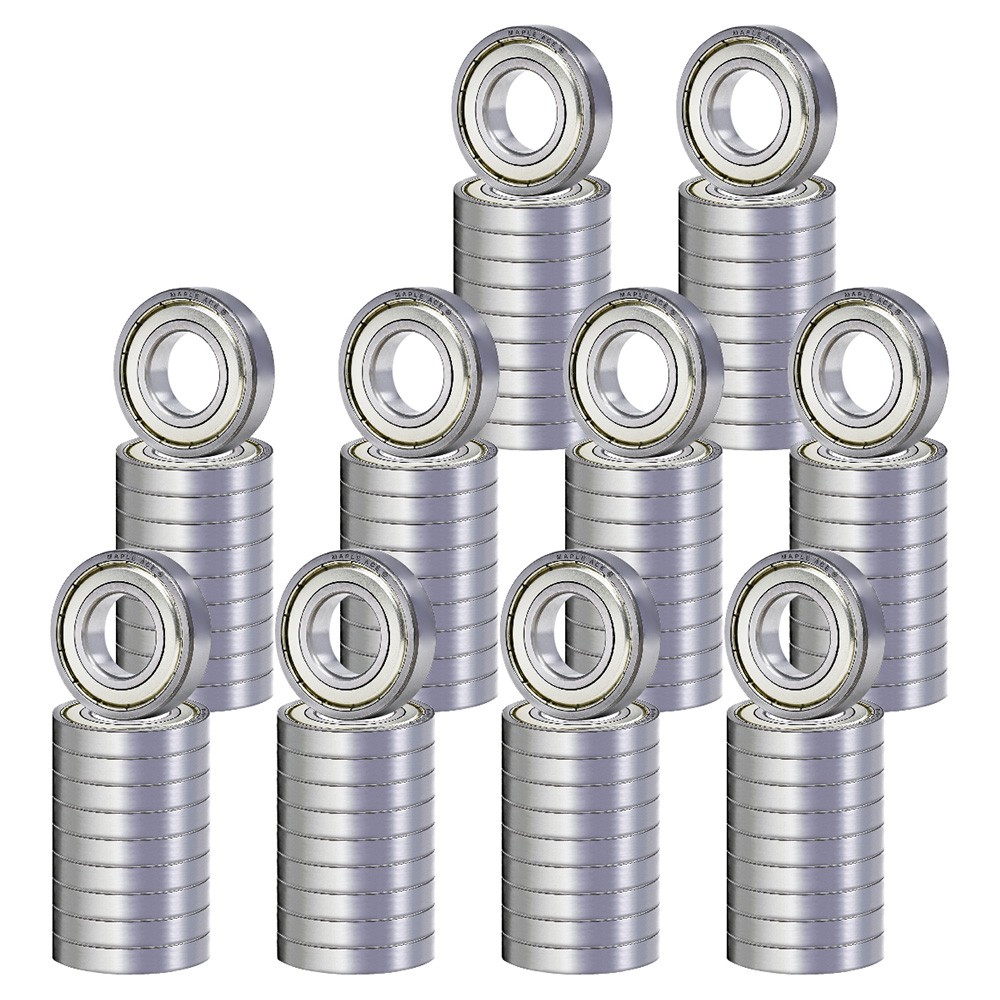 6200-ZZ Ball Bearing 10x30x9mm 6200 ZZ Metal Shielded (Qty 100)
