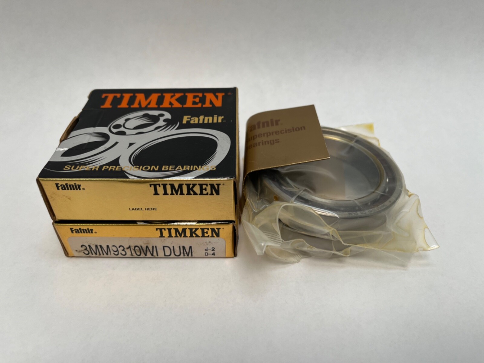Fafnir 3MM9310WI-DUM Bearing 50x72x12 mm 7910-E 3MM 9310 WI CR DUM USA 2 Pcs