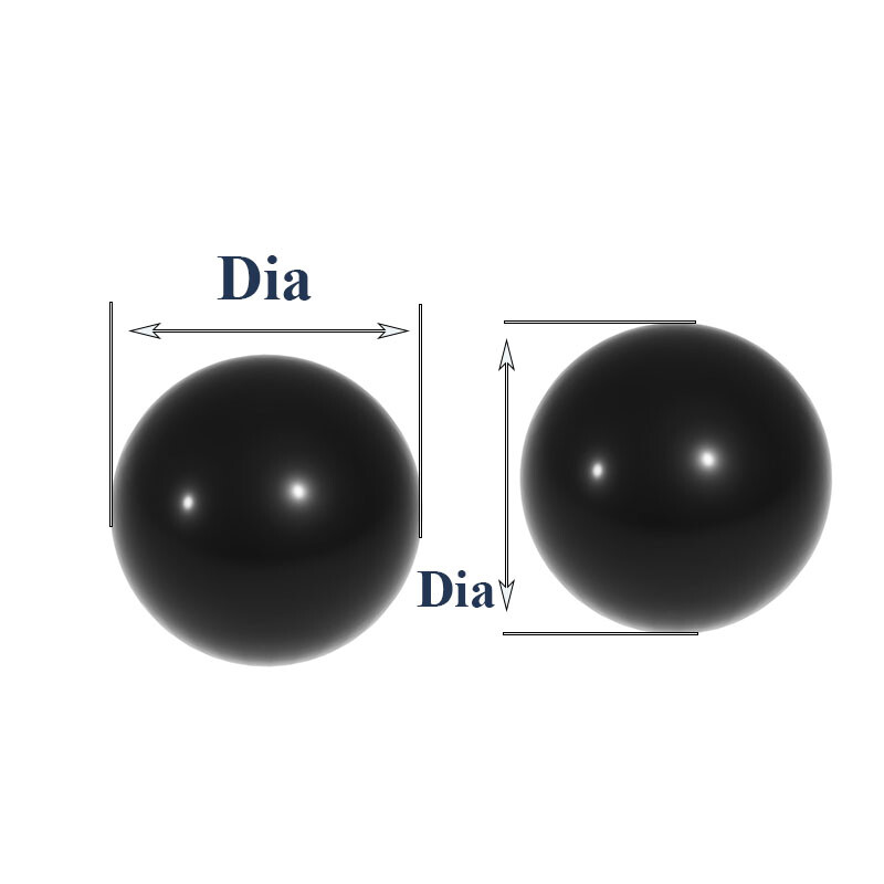 Si3N4 Silicon Nitride Ceramic Bearing Ball for Ceramic Bearing G5 Dia 0.8-25.4mm