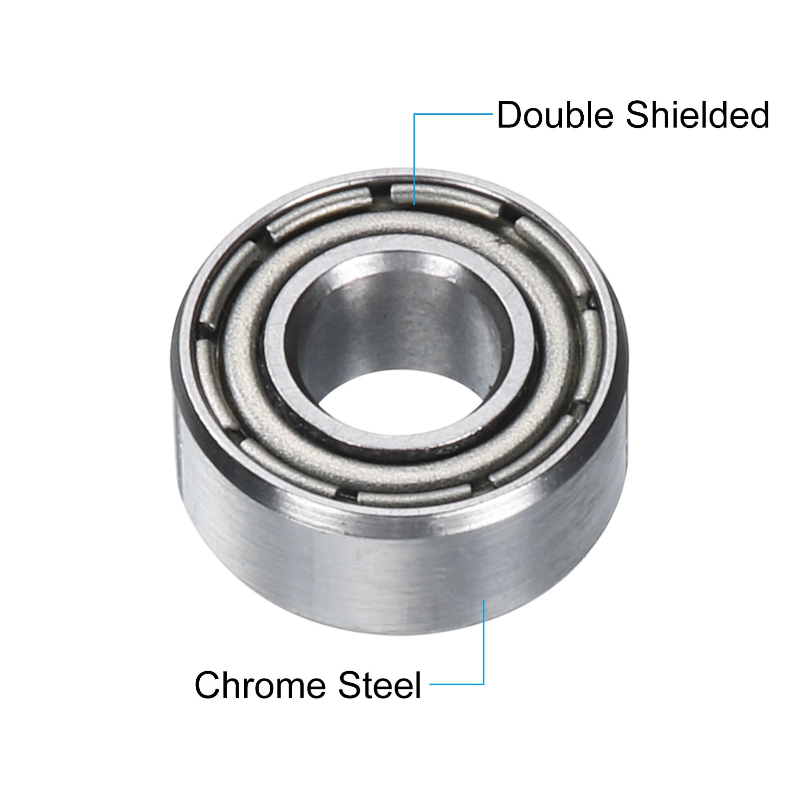 50Set 684ZZ Deep Groove Ball Bearings 4x9x4mm Sealed P0 (ABEC 1)