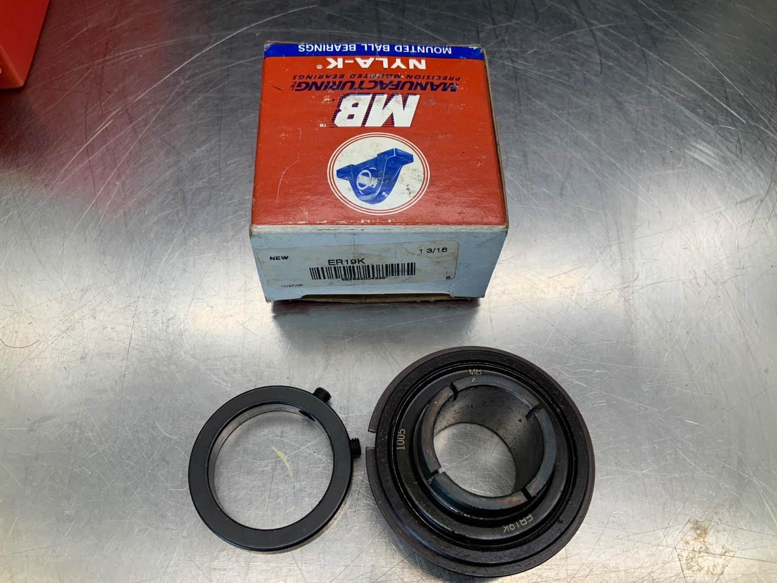 MB Manufacturing ER19K Insert Bearing 1-3/16″ Bore