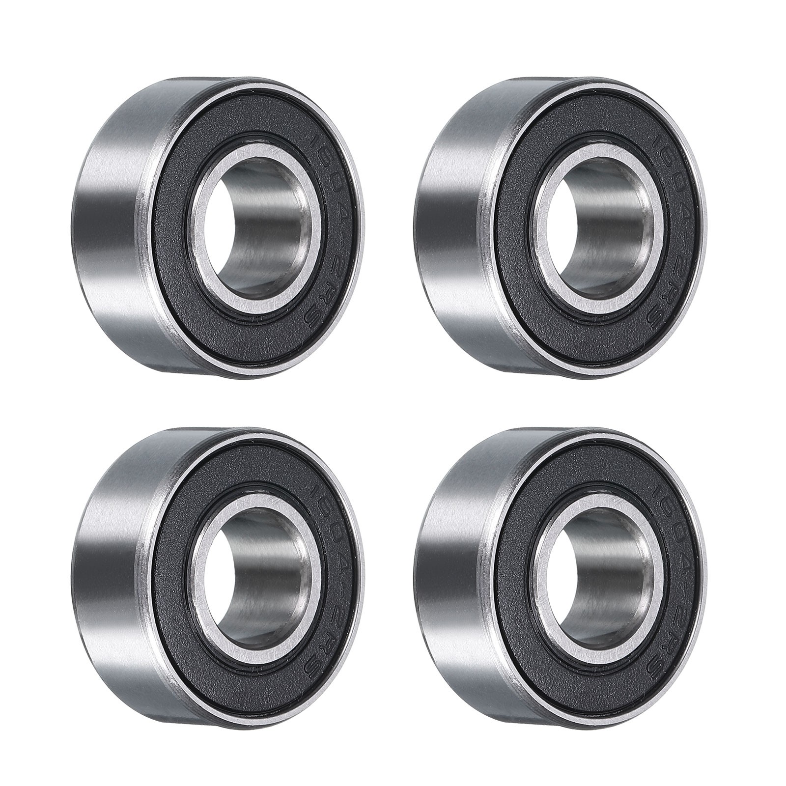 4pcs 1604-2RS Deep Groove Ball Bearing 3/8″x7/8″x5/16″ Z2 Double Rubber