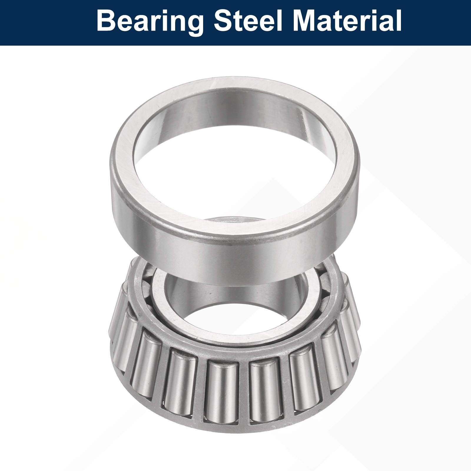 2Set 32207 Tapered Roller Bearing Cone and Cup with Gloves, 35mm Bore x 72mm OD