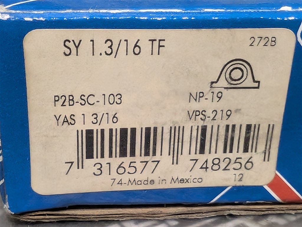 NEW SKF SY 1.3/16 TF Pillow Block Housed Bearing Unit
