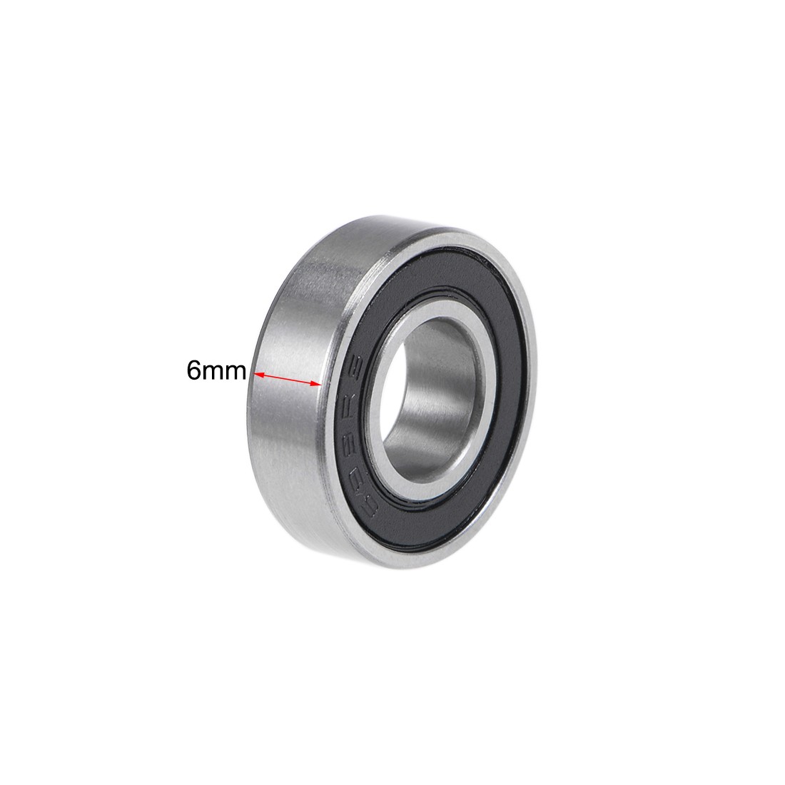 699-2RS Deep Groove Ball Bearings 9mmx20mmx6mm Double Seal 2pcs
