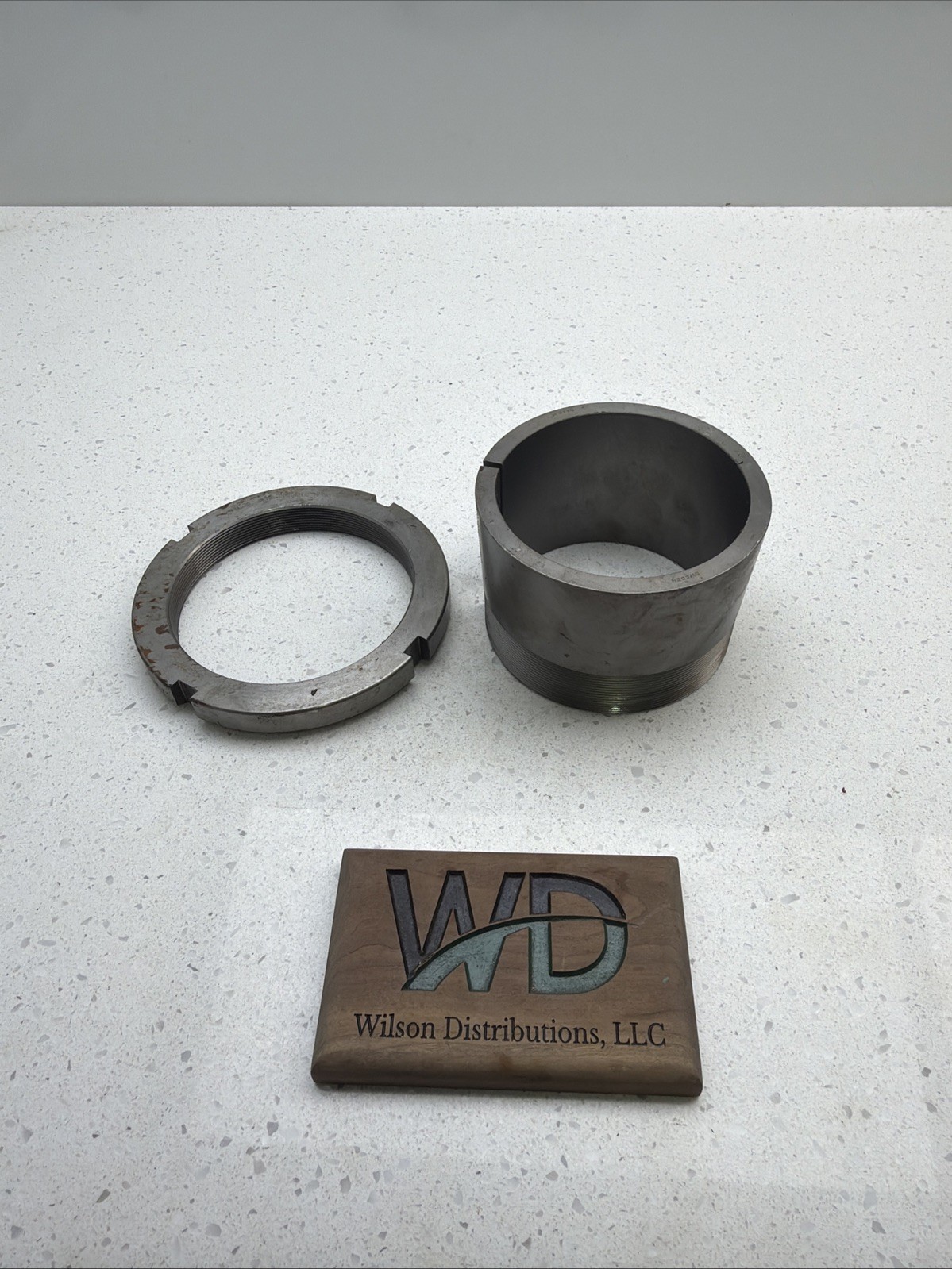 SKF H-3128 Bearing Adapter Sleeve Assembly 125mm ID H3128 KM28 No Locking Washer