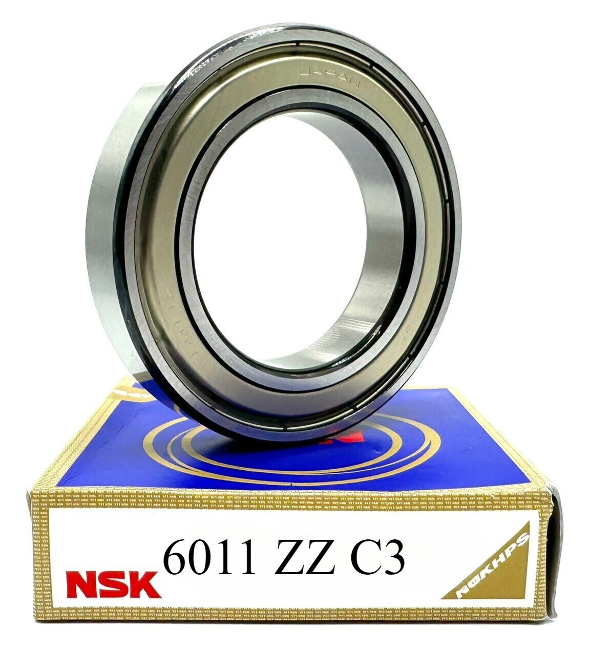 NEW NSK 6011 ZZ C3 DEEP GROOVE BALL BEARING METAL SHIELDED 55mm x 90mm x 18mm
