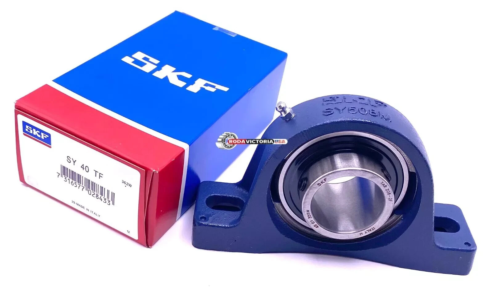 SKF SY40 TF Housing and Bering Assembly 56208 + SG208S 40 mm ID