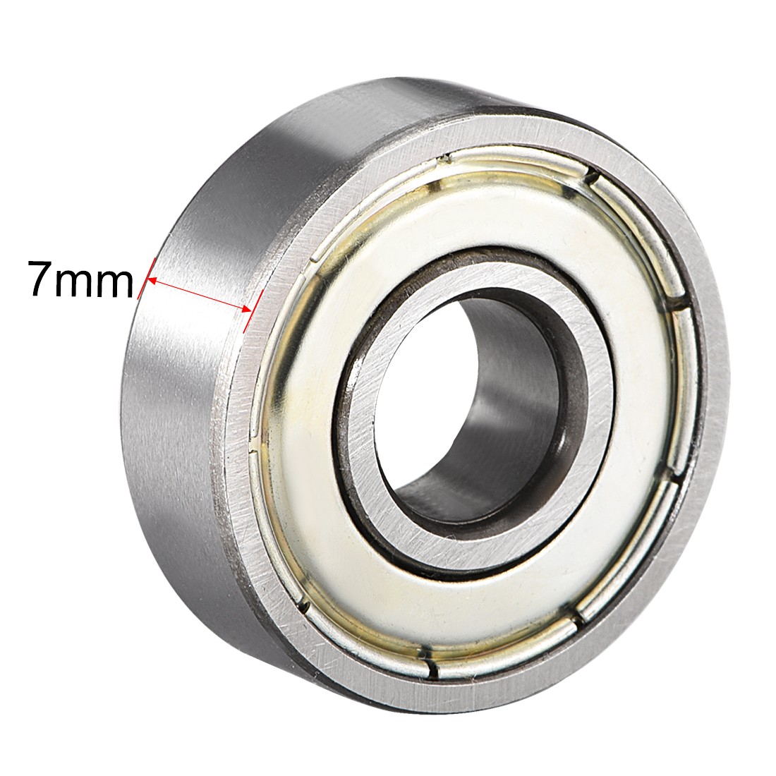20PCS 8mmx22mmx7mm Double Shield 608ZZ Ball Bearings High Carbon Steel HRC50-55