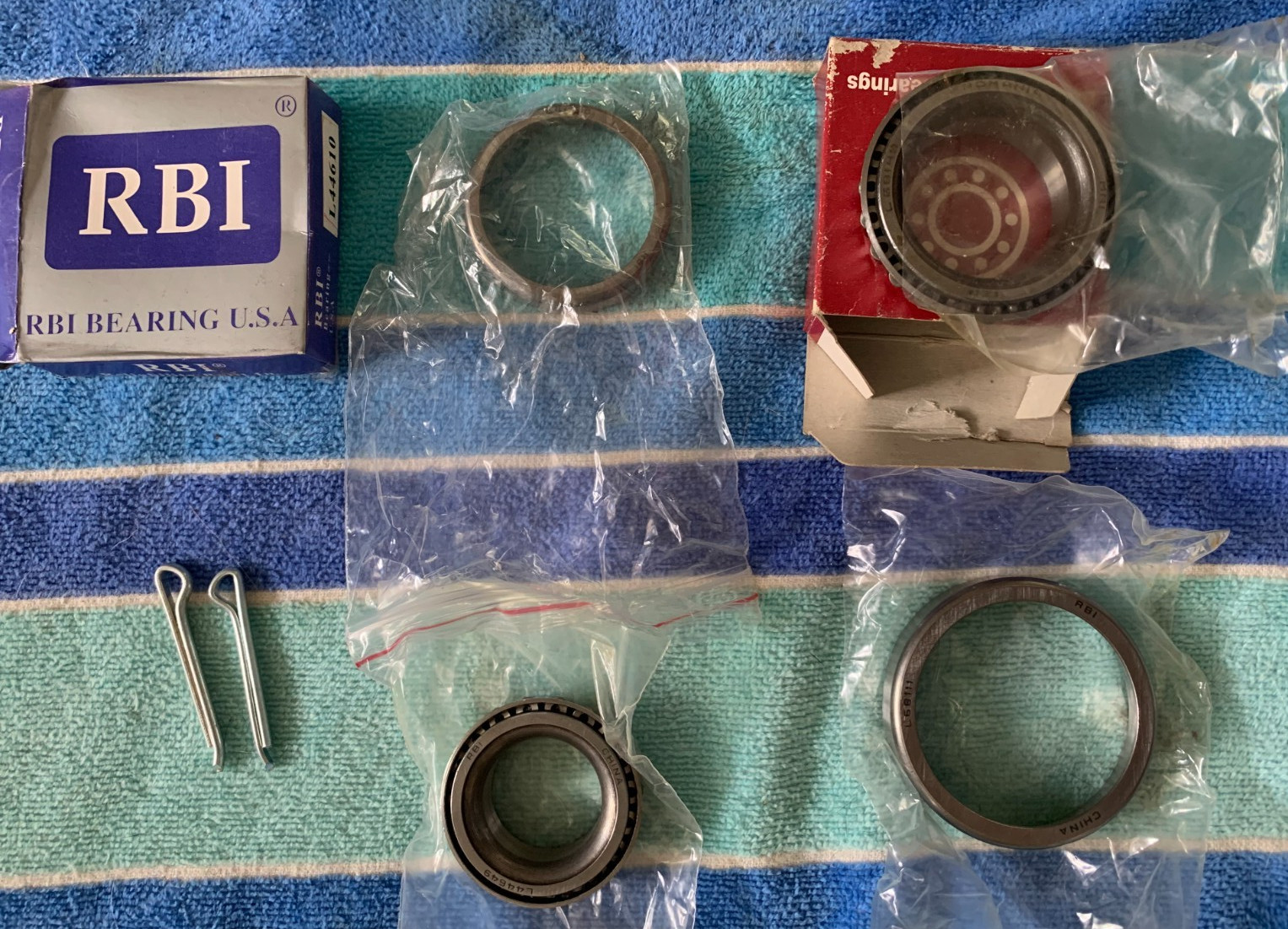 RBI L44610/44643 Tapered Roller Bearing 1.98″OD 1″ID 0.5600″W NEW