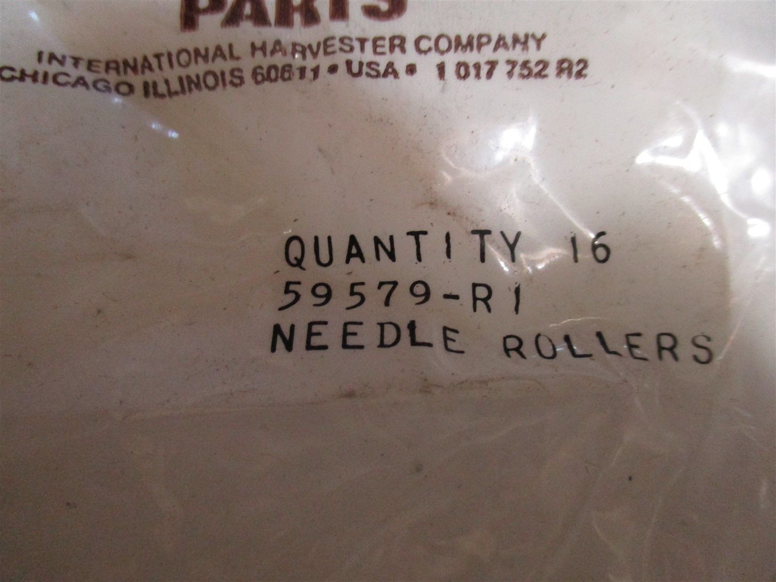 16 IH International Needle Rollers 59579-R1 Size 0.225″ x 0.985″ Spherical Ends