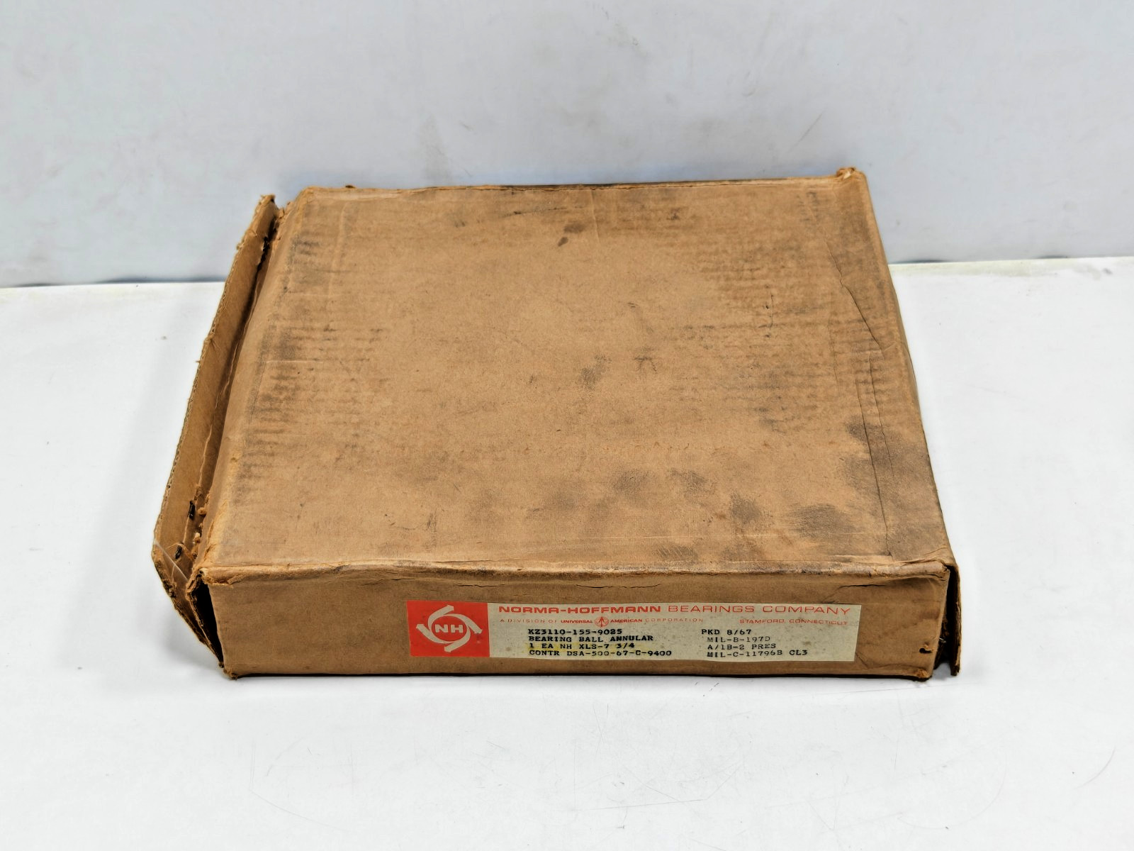 XLS 7-3/4 Norma-Hoffmann Ball Bearing XLS-7 3/4 , XLJ 7.3/4 x 10.5 x 1.375 in US