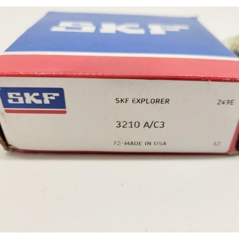 1PC NEW SKF 3210 A/C3 double row angular contact ball bearing Fast shipment #