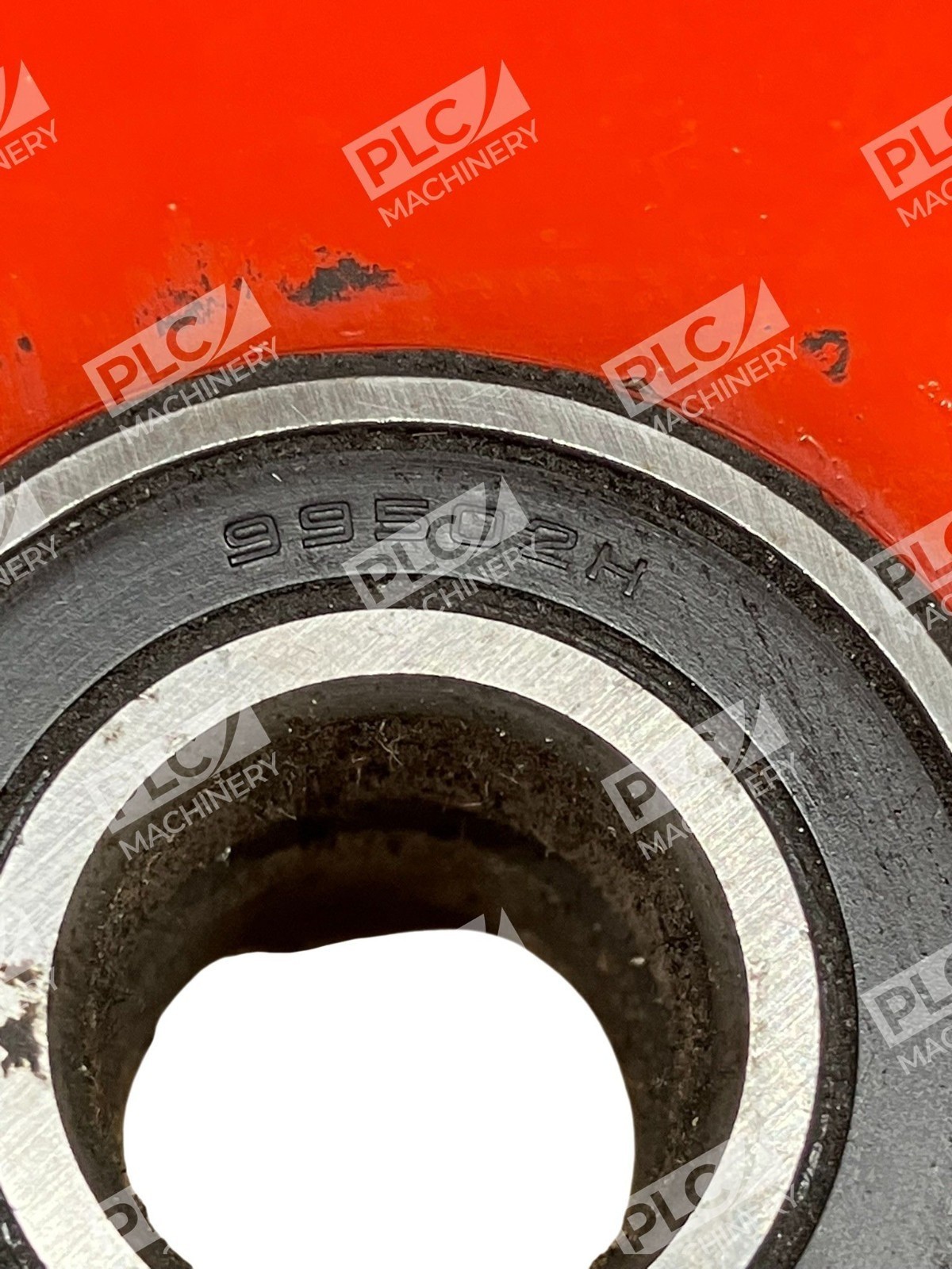 Orange PU Guide Roller Pulley w/ Ball Bearing Conveyor Idler Wheel 99502H