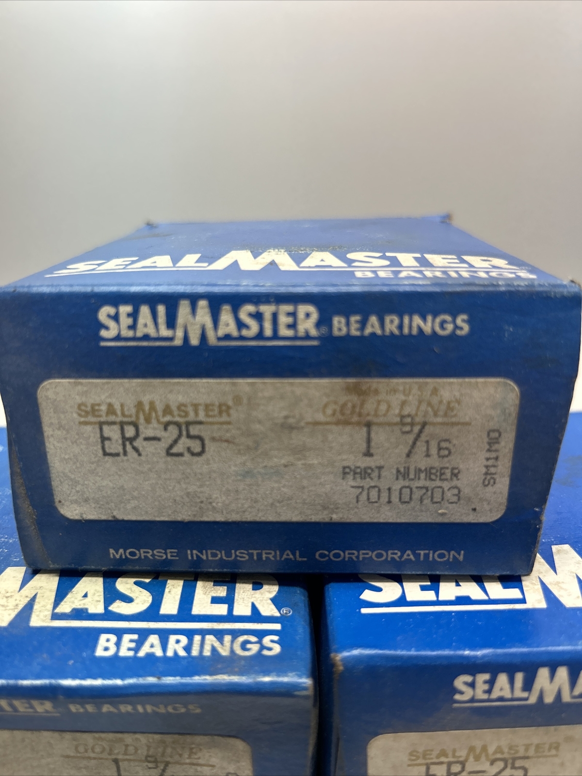 SealMaster / McGill ER-25 Setscrew Locking Ball Insert Bearing 1-9/16″ Bore