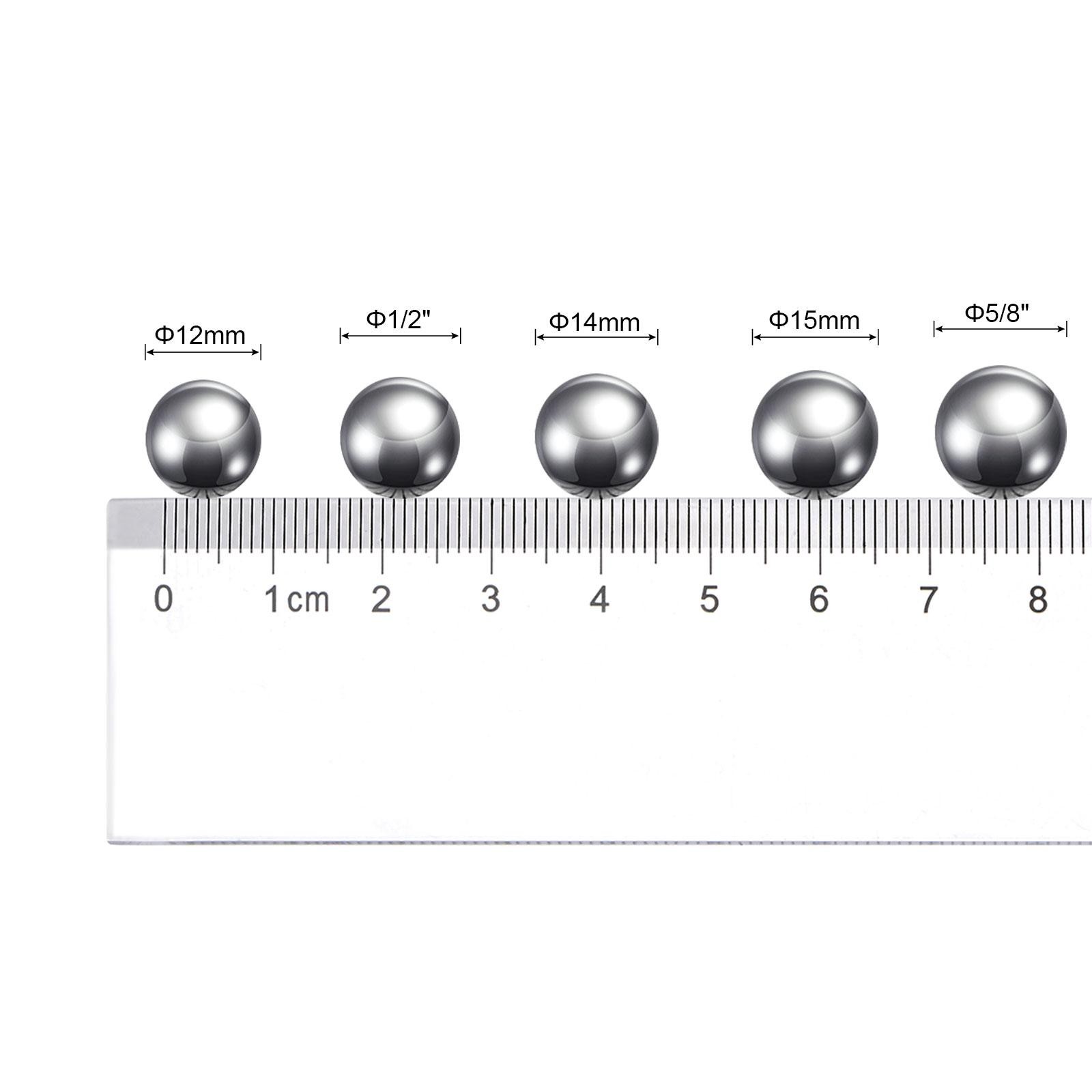 200pcs 14mm Carbon Steel Bearing Balls Precision Polished