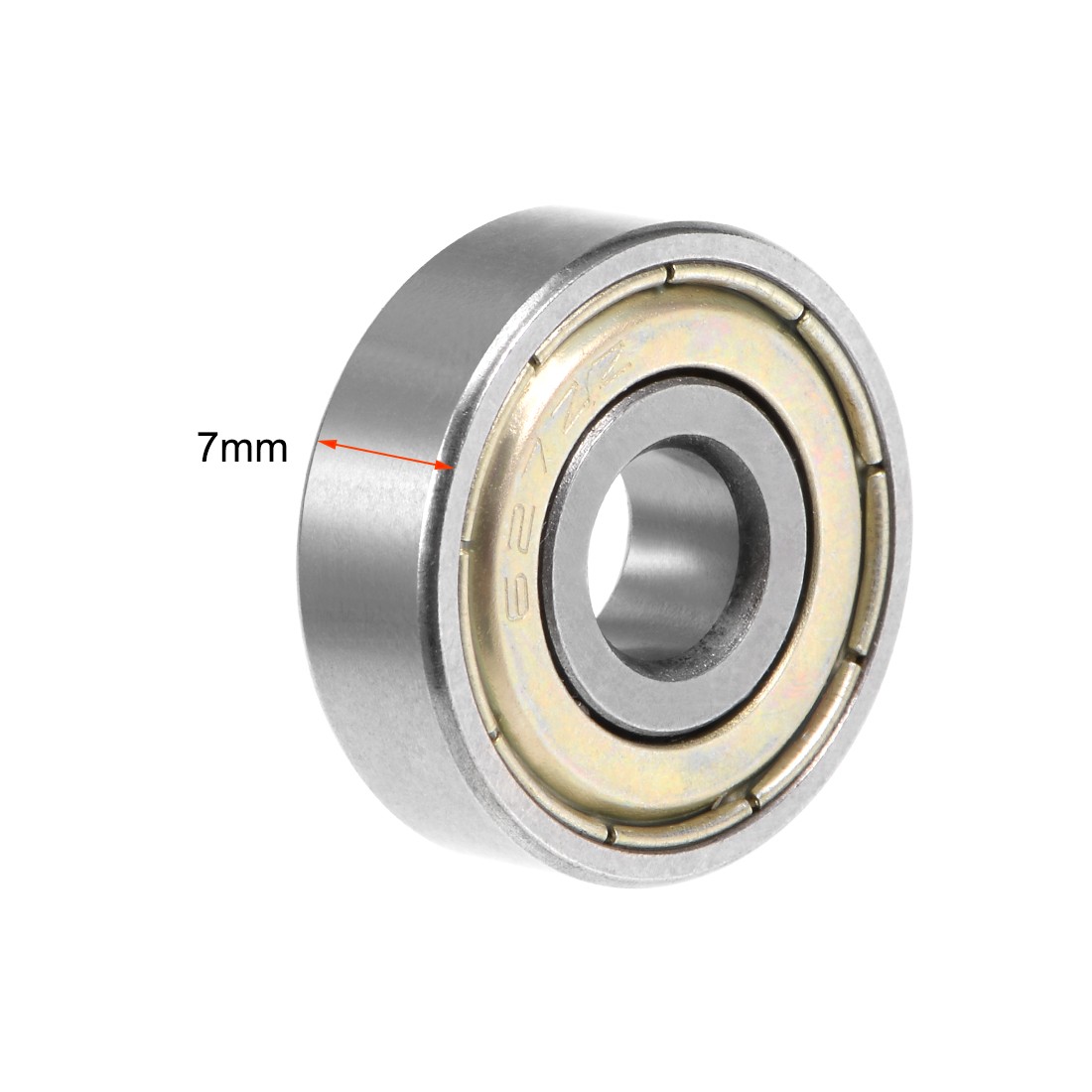 7mm I.D. Miniature Ball Bearings 607z 627z 687z 697z Mr117zz 627ZZ (3Qt)