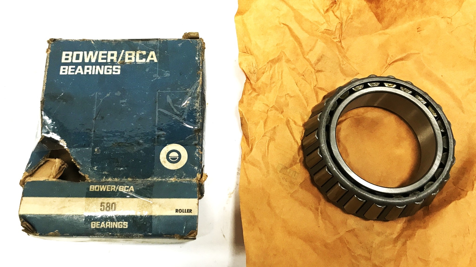 Bower/BCA (Tyson) Tapered Roller Bearing Cone 580 NOS