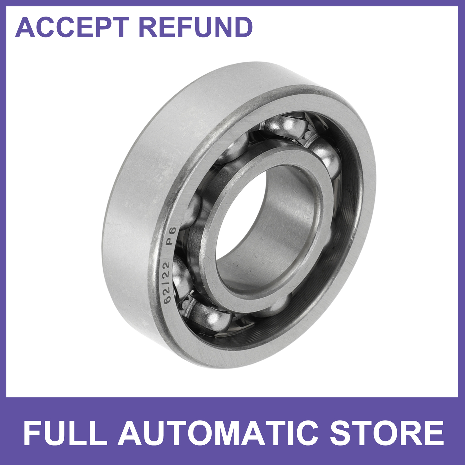 Single 62/22 Deep Groove Ball Bearings Scooter Skateboard Wheel Universal