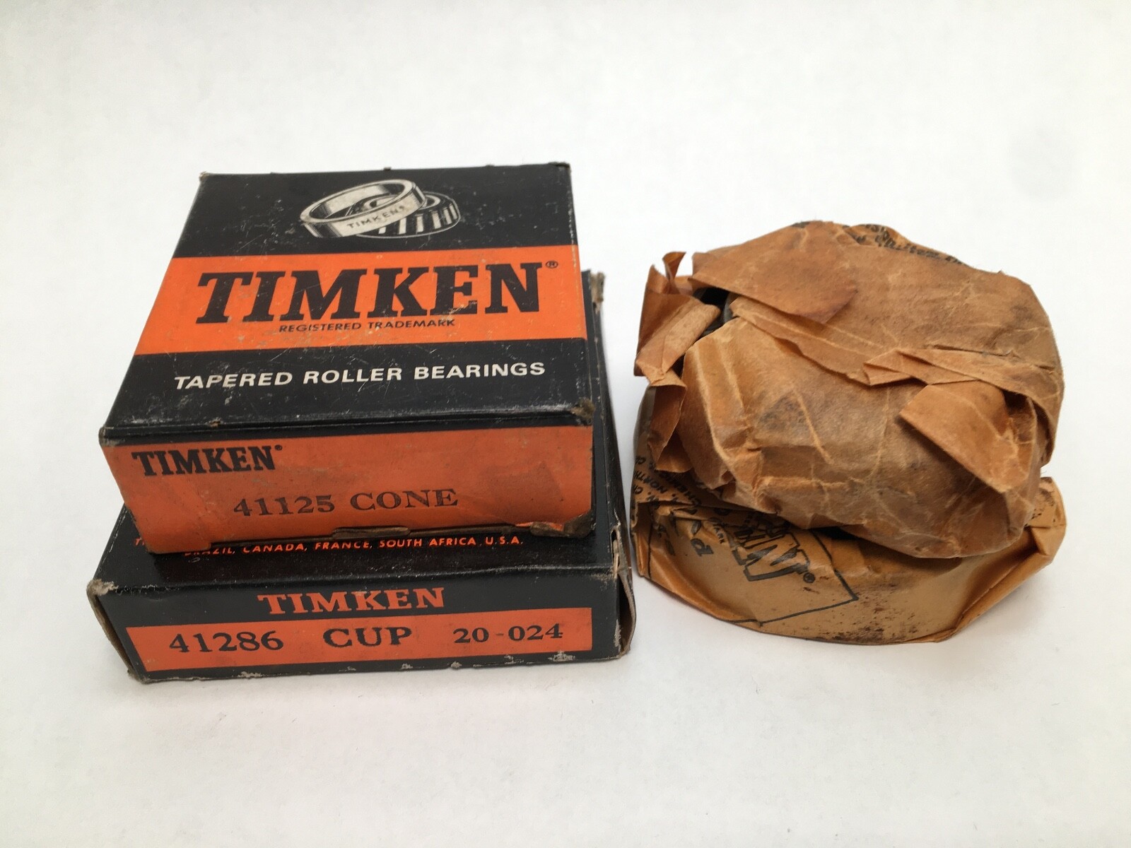 Timken 41125/41286 Taper Bearing Cone&Cup 1-1/8″ ID 2.859″ OD USA