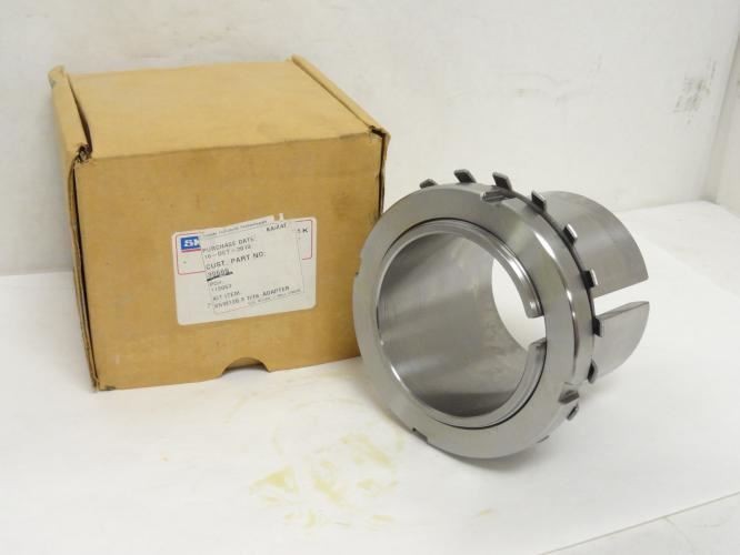 180412 New In Box; SKF SNW120 3 7/16 Adapter Sleeve; 3.4375″ID; Steel