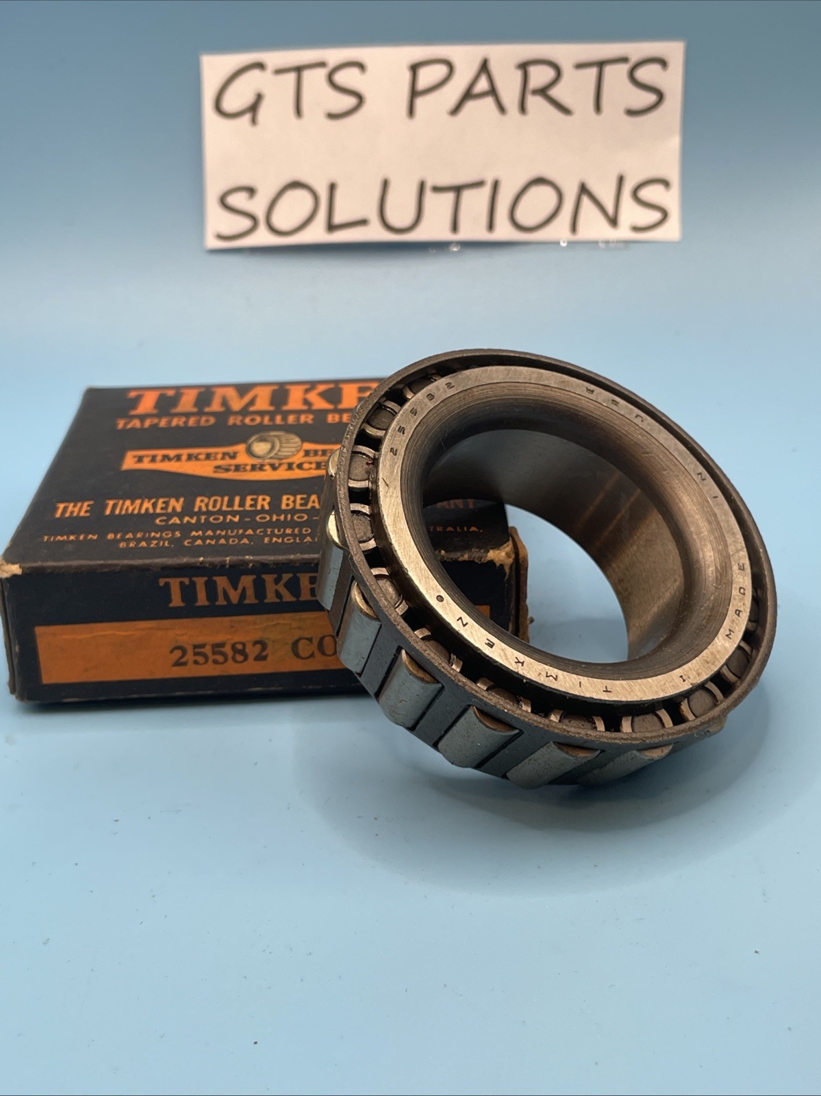 Timken 25582 Tapered Roller Bearing Cone Made in USA