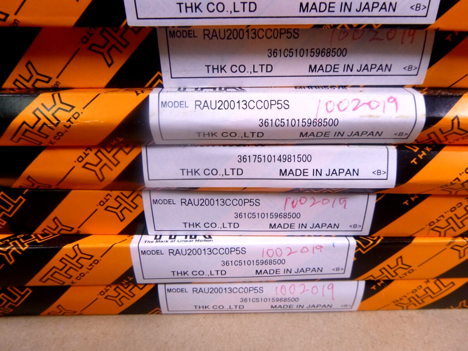 (Lot of 15) THK RAU Micro Cross-Roller Bearings RAU15008, RAU16013 & RAU20013