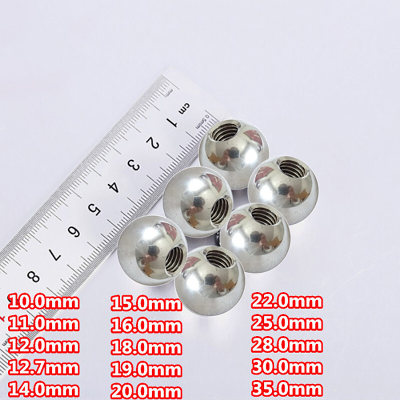 Ø5mm -Ø60mm Stainless Steel Balls With Half Thread Ball Bearing M2 M3-M12 Thread