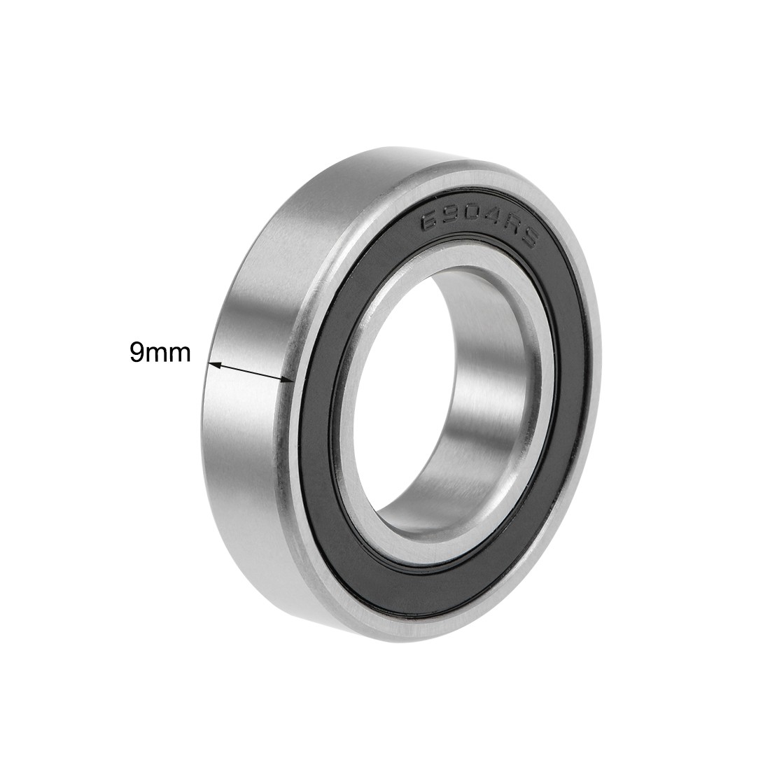 8pcs 6904-2RS Deep Groove Ball Bearings Machine Z2 20x37x9mm Double Sealed Steel