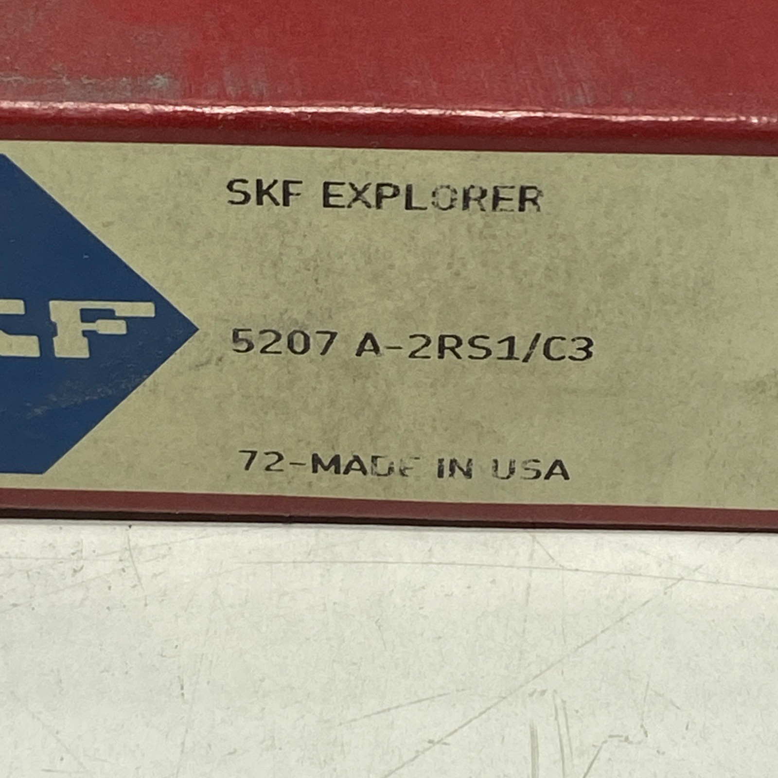5207A2RS1C3 SKF New Double Row Ball Bearing