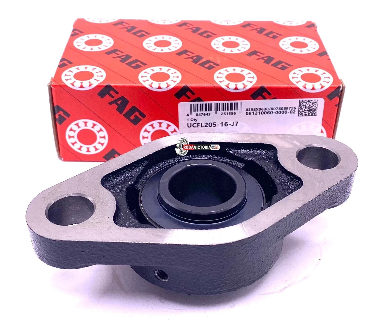 FAG UCFL205-16 J7 Housing and Bearing FYTBJ1 TF UC205-16 + FL205 1″ Bore