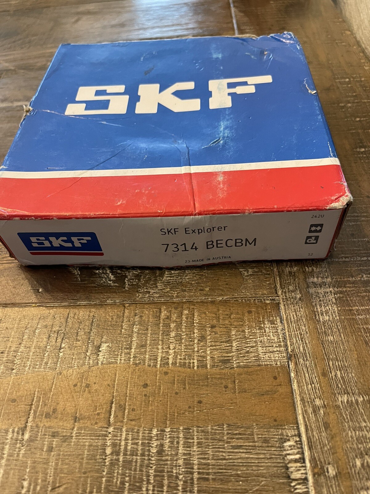 SKF Angular Contact Bearing 70 mm Bore x 150 mm OD x 35 mm Width 7314BECBM