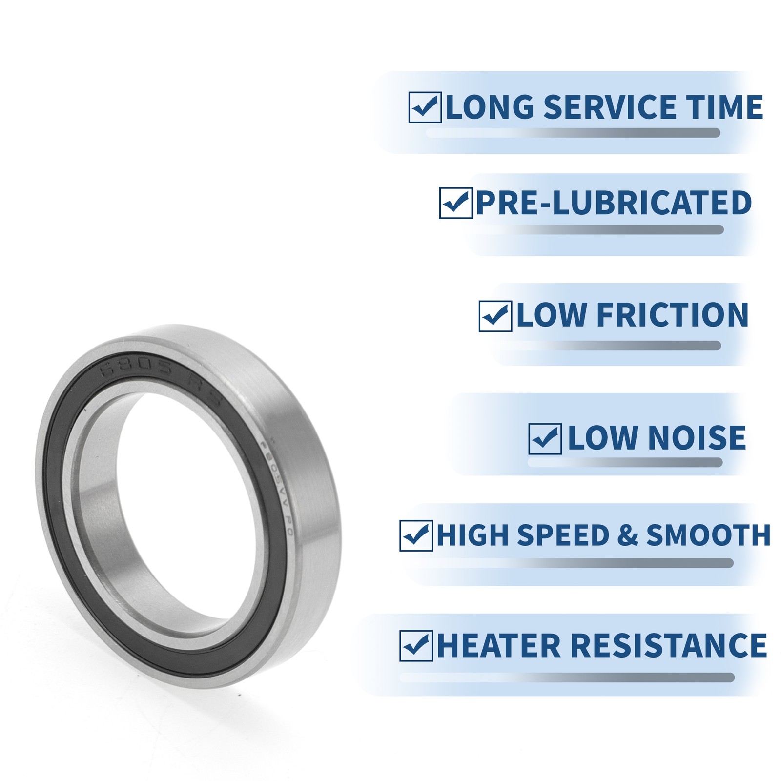 6805VV Deep Groove Ball Bearings P0 25x37x7mm 1 Pc Scooter Skateboard Wheel
