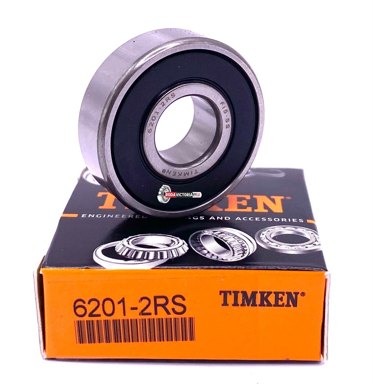 TIMKEN 201CC DEEP GROOVE RADIAL BALL BEARING 12Xx32x10 mm 6201 2RS