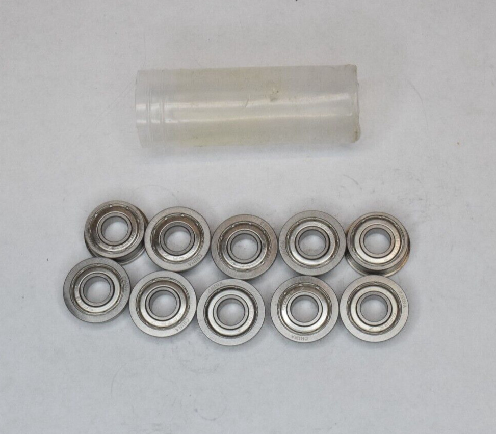 SFR6-Z Flange Ball Bearing 10pk 3/8 x 7/8 x 9/32