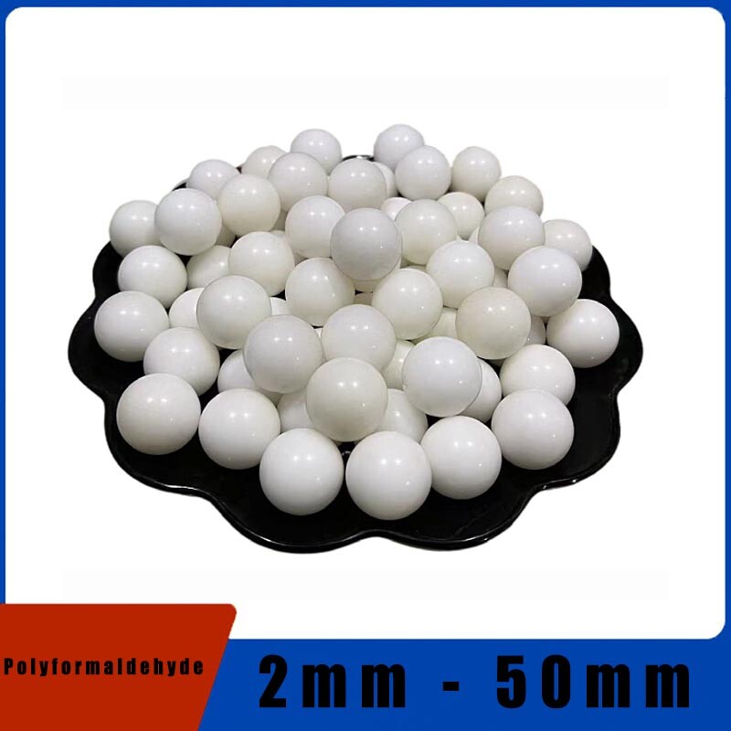 Polyformaldehyde Solid Plastic Balls Precision Bearing Ball White Dia 2mm – 50mm