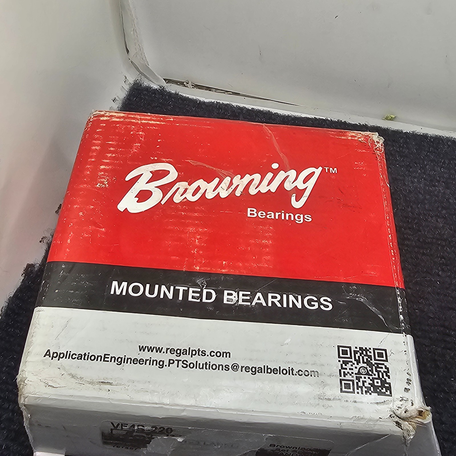 BROWNING VF4S-220: Four-Bolt Flange Ball Bearing Unit – 1-1/4 in Bore
