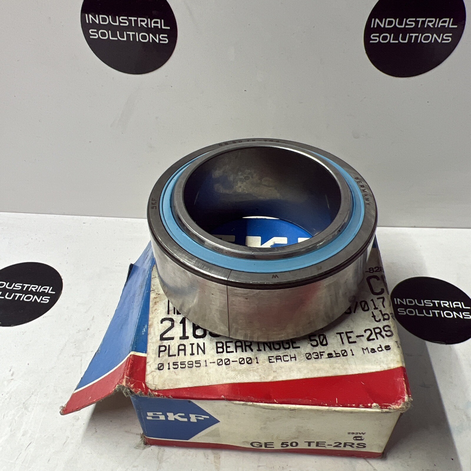 SKF GE 50 TE-2RS Spherical Plain Bearing 50mm Bore Husky HPN216534 New!