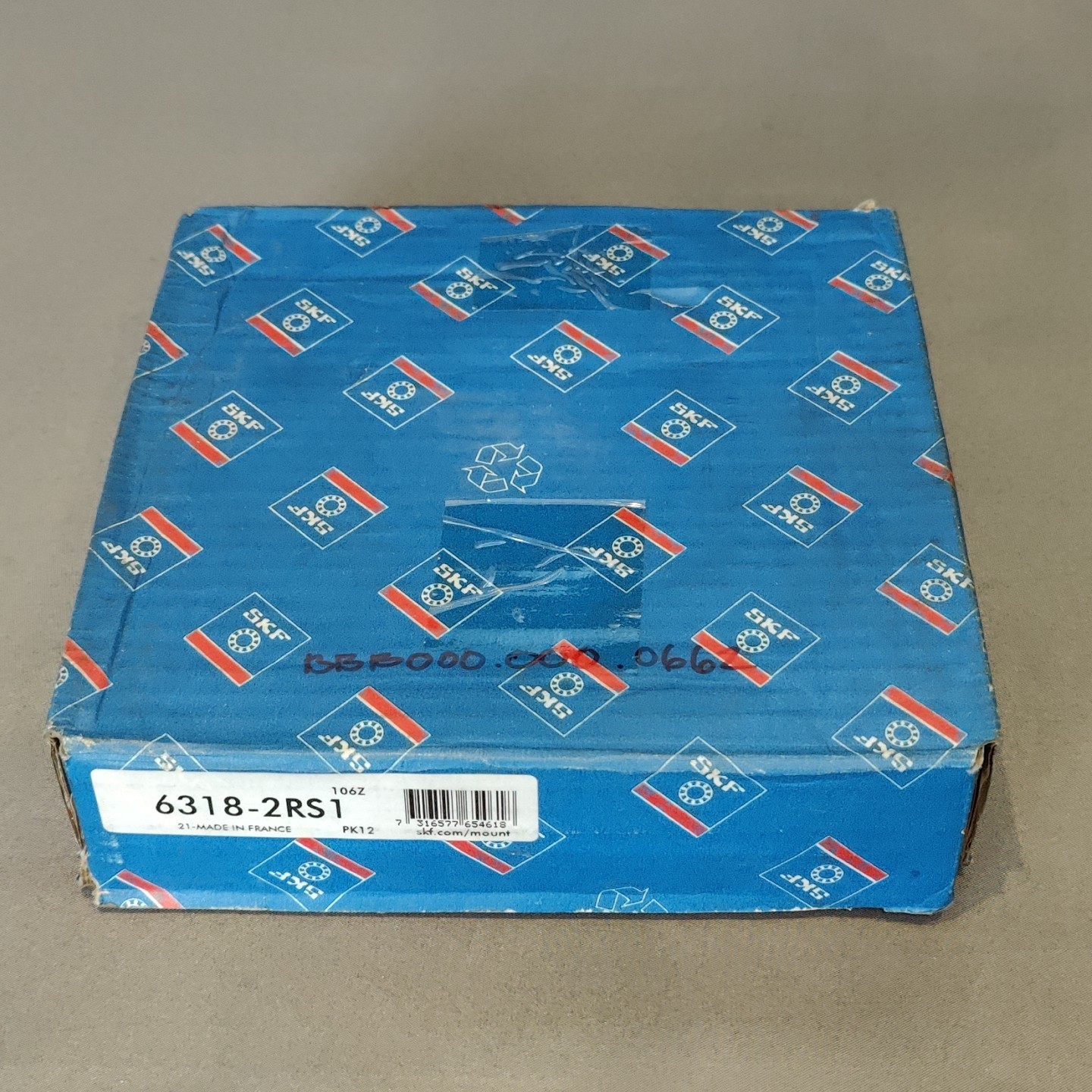 SKF 6318-2RS1 Deep Groove Ball Bearing 90mmx190mmx43mm