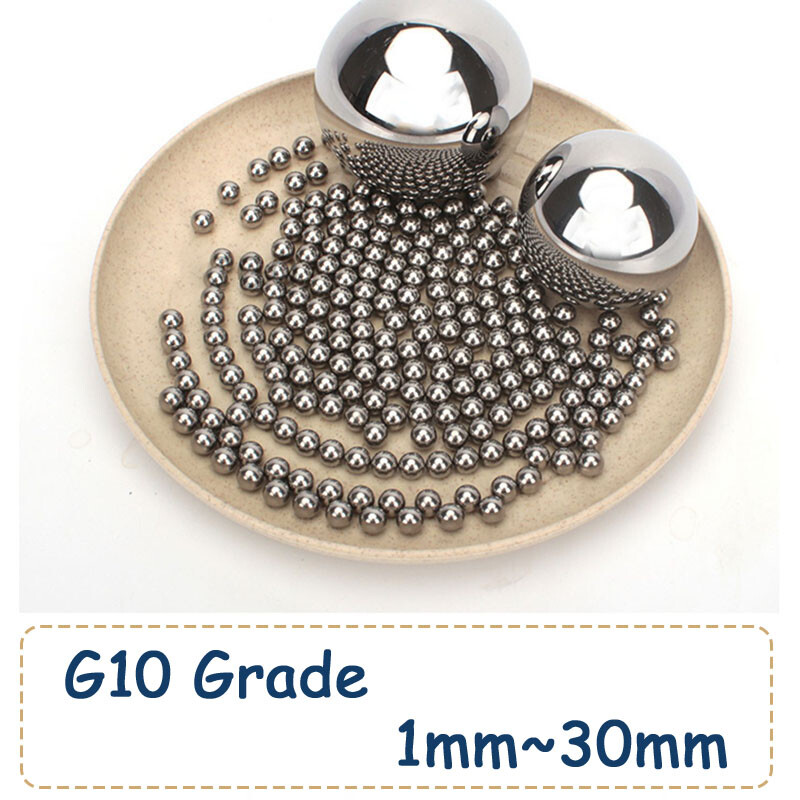 Grade G10 Bearing Steel Balls High Precision Round Rolling Steel Balls 1mm~30mm