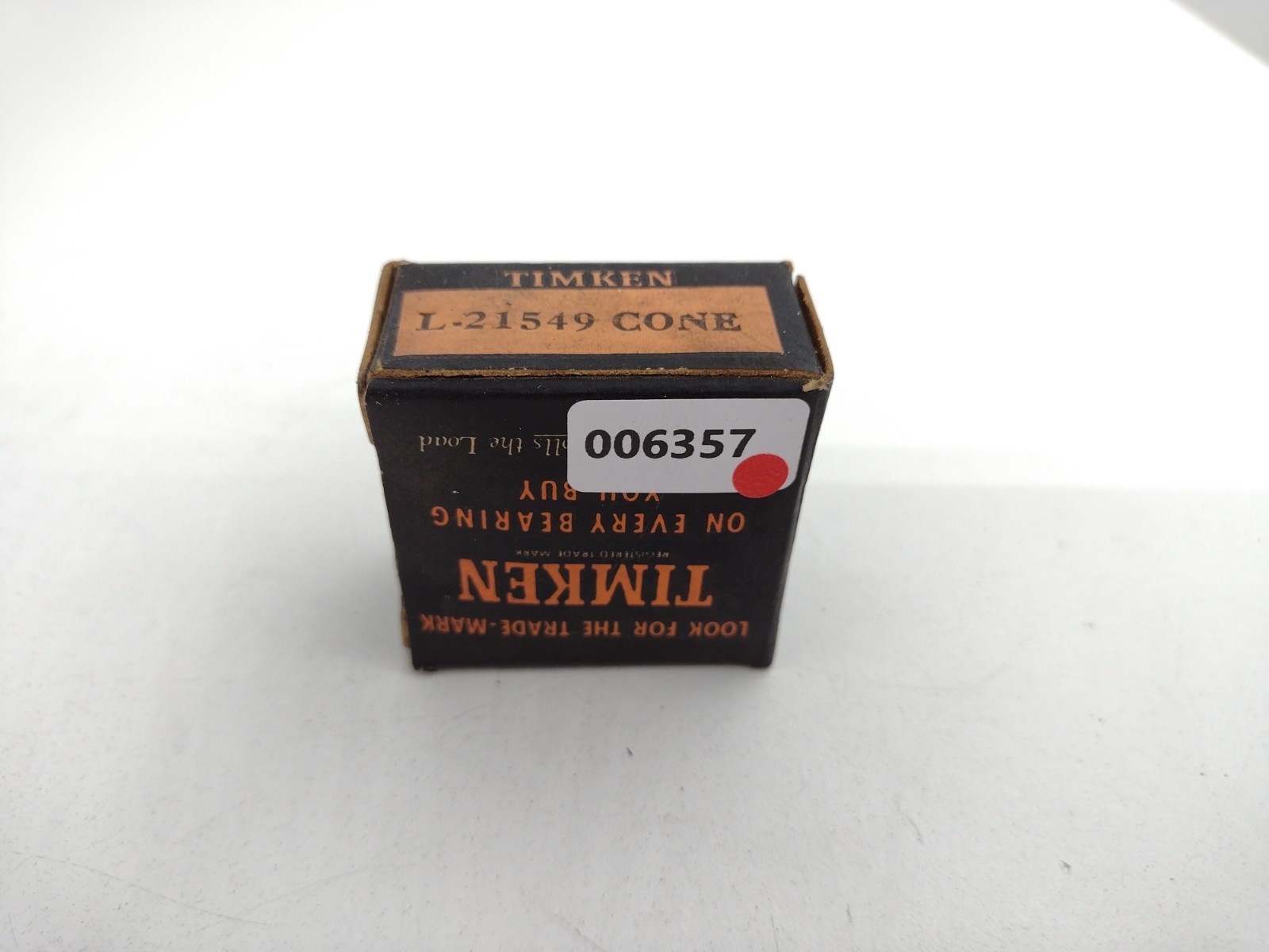 *** Timken L21549 Tapered Roller Bearing Cone 5/8 inch Bore