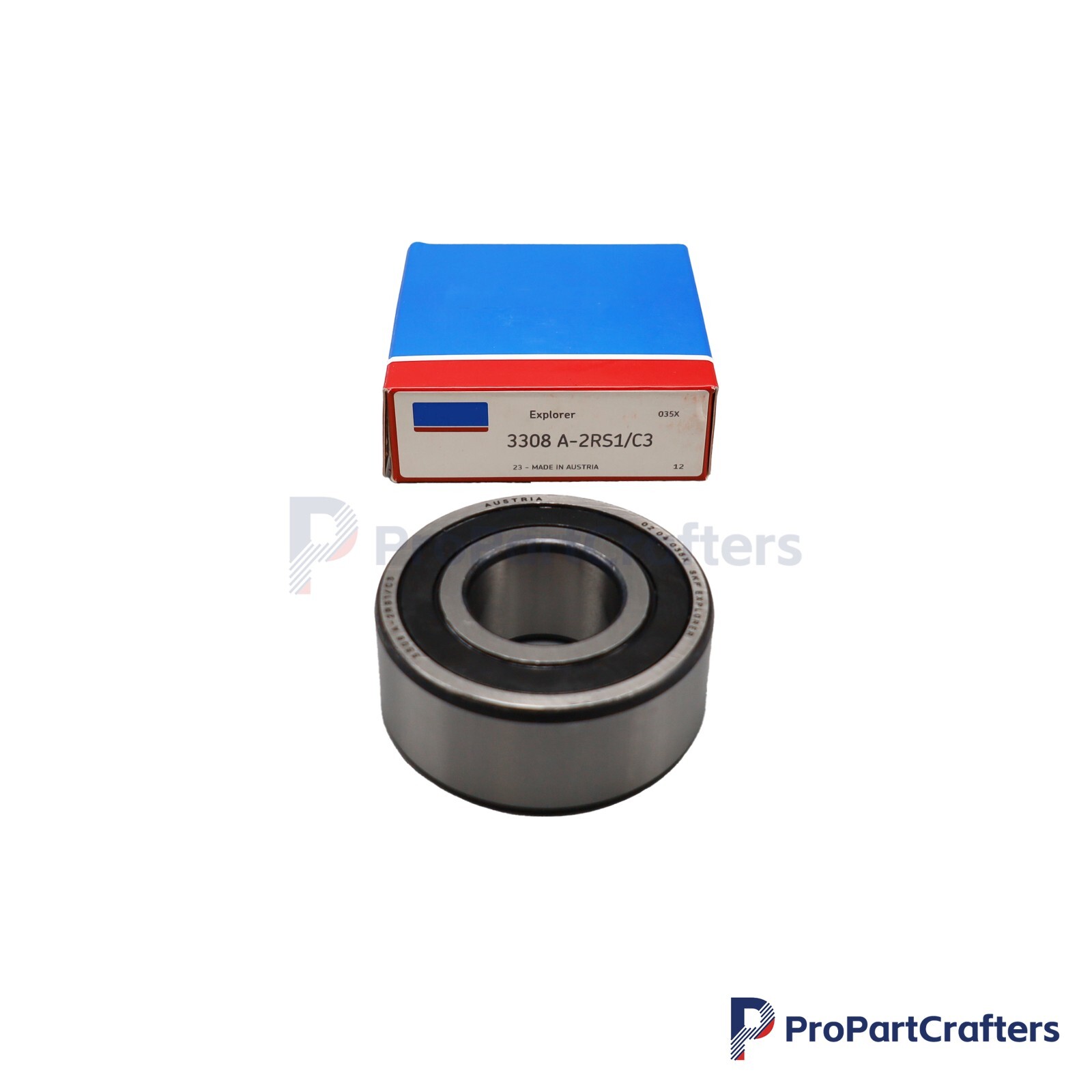 NEW Fits SKF 3308 A 2RS1/C3 Double Row Angular Contact Ball Bearing 40x90x36.5mm