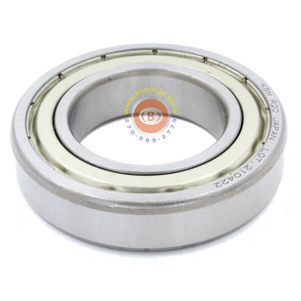 R20-ZZ Ball Bearing 1-1/4×2-1/4×1/2 Shielded R20FF – KSM Japan