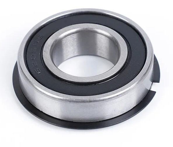 1-Pack 6203-2RS NR EMQ Premium Sealed Ball Bearing with Snap Ring, 17x40x12mm